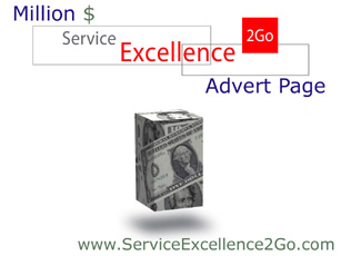 Daniel O. Dragos - The Million Dollar Service Excellence 2Go Advert Page - www.ServiceExcellence2Go.com